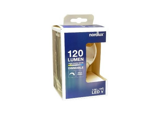 Nordlux LED Globe G95 E27 3,5-15W 1800K retro deco gold dimbaar