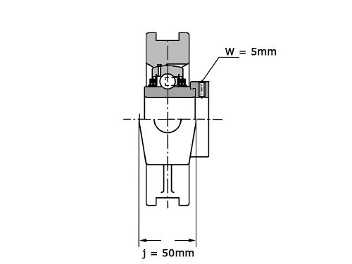 Foto van INA Lagerblok Span TTUE45 (45mm) INA Lagerblok Span TTUE45 (45mm)