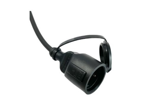 Verlengsnoer prof rubber 3x1,5qmm 25m