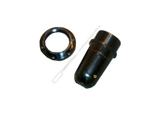 Lamphouder E27 zwart met trekschakelaar