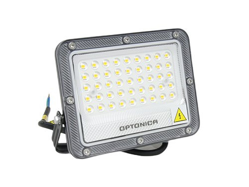 Foto van LED Bouwlamp 30W 6000K zwart - premium LED Bouwlamp 30W 6000K zwart - premium