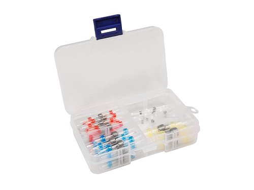 Krimpkous soldeer connector 0.25-6mm set 50 delig
