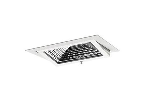 Foto van LED downlighter wit 26W 3000K rechthoekig model LED downlighter wit 26W 3000K rechthoekig model