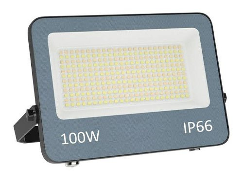 Foto van LED Bouwlamp 100W CCT zwart Tri-White LED Bouwlamp 100W CCT zwart Tri-White