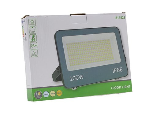 Foto van LED Bouwlamp 100W CCT zwart Tri-White LED Bouwlamp 100W CCT zwart Tri-White
