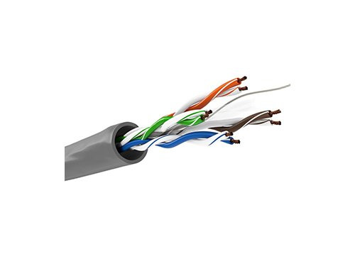 UTP CAT6 100m grijs soepel CU