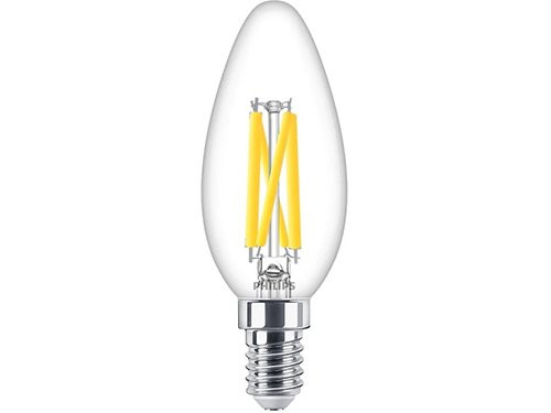Philips LED kaars E14 5,9-60W filament helder dimtone