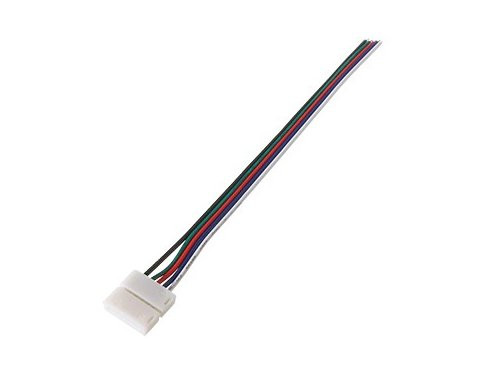 Foto van RGBW Quick aansluitstuk 5pin 12mm met 15cm draad RGBW Quick aansluitstuk 5pin 12mm met 15cm draad