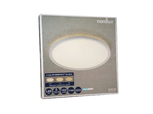 Foto van LED Plafonniere Oja 29 wit 18W 2700K 29cm LED Plafonniere Oja 29 wit 18W 2700K 29cm