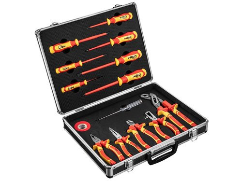 Gereedschapset 14 delig 1000V in koffer