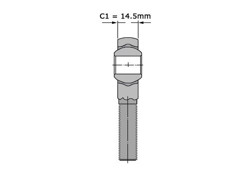 SKF Stangkop SAKB14 F (14x37x19mm)