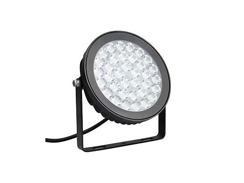 Foto van RGB-CCT LED tuinspot IP65 25W rond zwart RGB-CCT LED tuinspot IP65 25W rond zwart