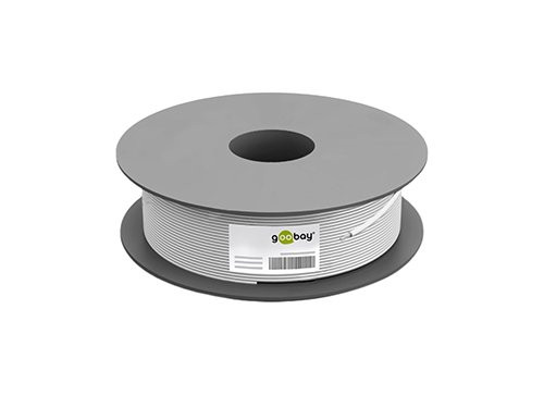 UTP CAT5E 4x2 AWG24 100m grijs massief