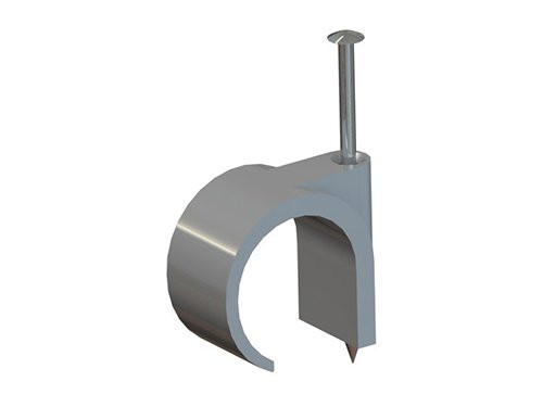 Spijkerclip 16-19 mm grijs JSL doos(50)