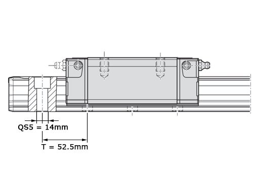 Foto van Bosch Rexroth Rollenwagen Koolstofstaal RWD-045-SNS-C3-S-2 Bosch Rexroth Rollenwagen Koolstofstaal RWD-045-SNS-C3-S-2