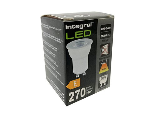 Foto van Integral LED spot MR11 GU10 230V 2,8-30W 2700K Integral LED spot MR11 GU10 230V 2,8-30W 2700K