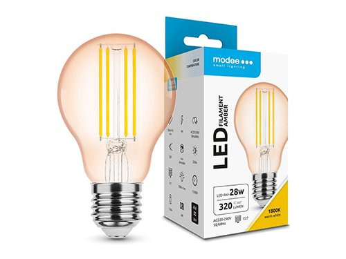 Modee LED GLS E27 4-33W 1800K filament amber