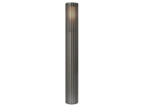 Foto van Paallamp Aludra E27 zilver antraciet IP54 95cm Paallamp Aludra E27 zilver antraciet IP54 95cm