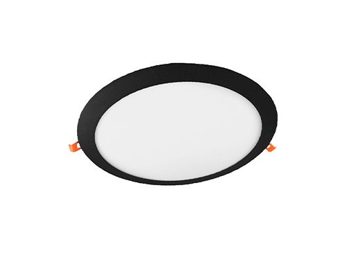LED panel downlight 24W 3000K incl. driver zwart