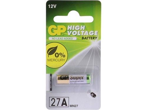 Foto van GP 27A batterij 12V blister(1) GP 27A batterij 12V blister(1)