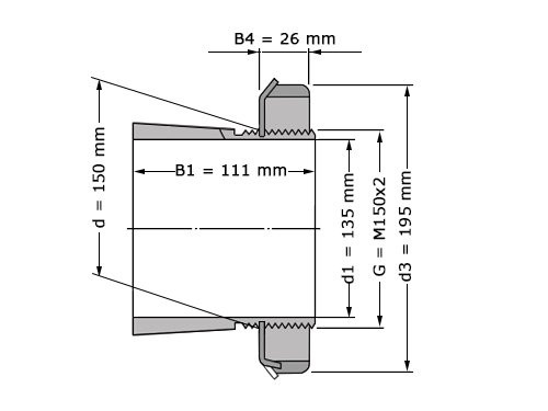 FAG Trekbus H3130 9135x195x111mm)