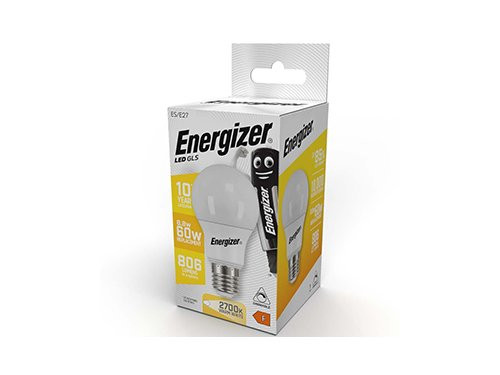 Energizer LED GLS E27 8,8-60W 2700K mat dimbaar