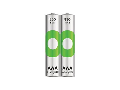 GP NiMH oplaadbare batterij AAA 850mA blister(2)