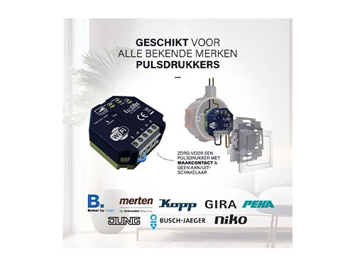 LED dimmer element 0-200W EcoDim fase afsnijding - WiFi