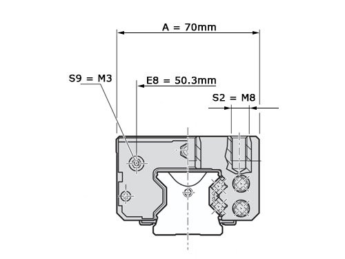 Foto van Bosch Rexroth Rollenwagen Koolstofstaal RWD-035-SLS-C2-P-2 Bosch Rexroth Rollenwagen Koolstofstaal RWD-035-SLS-C2-P-2