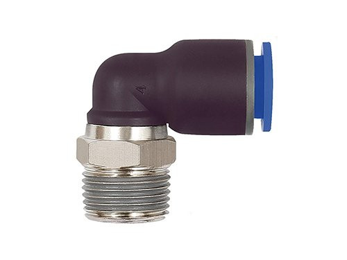 PERSLUCHT KNIE SWIVEL  (14X12)MM X 1/2" UITW KUNSTSTOF KLEM