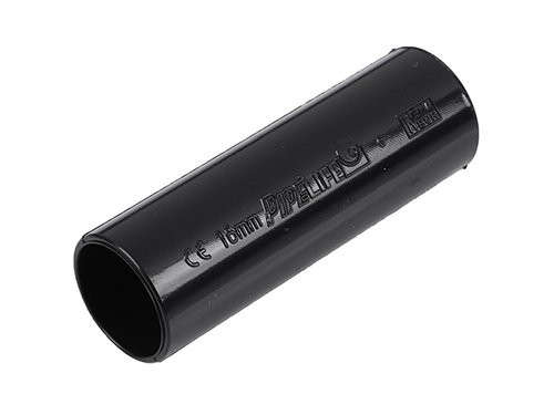 Sok PVC 5/8 (16mm) zwart per stuk