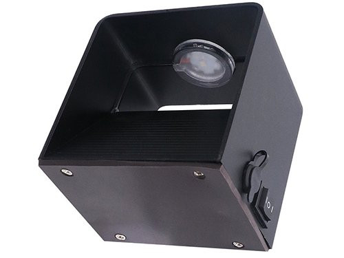 Foto van LED Wandlamp 6W oplaadbaar zwart 2700K IP44 + sensor LED Wandlamp 6W oplaadbaar zwart 2700K IP44 + sensor