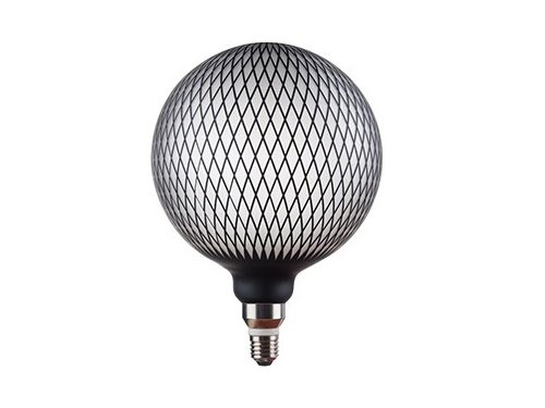 Foto van Nordlux LED Globe G200 E27 5-25W 2700K MAGICIAN net zwart Nordlux LED Globe G200 E27 5-25W 2700K MAGICIAN net zwart