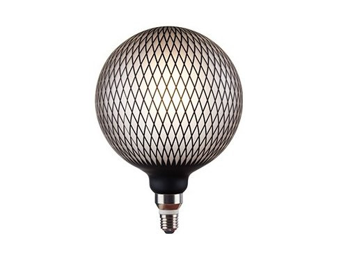 Foto van Nordlux LED Globe G200 E27 5-25W 2700K MAGICIAN net zwart Nordlux LED Globe G200 E27 5-25W 2700K MAGICIAN net zwart