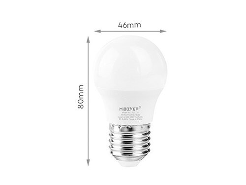 Foto van RGB-CCT LED E27 GLS 12W RF 2.4G RGB-CCT LED E27 GLS 12W RF 2.4G