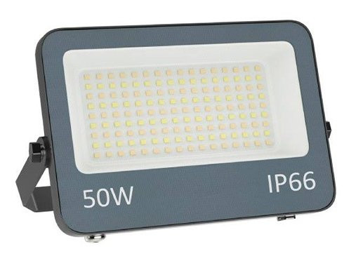 Foto van LED Bouwlamp 50W CCT zwart Tri-White LED Bouwlamp 50W CCT zwart Tri-White