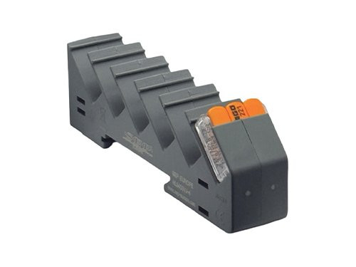 Foto van Din-railhouder APW voor lasklemmen 6x 3v Din-railhouder APW voor lasklemmen 6x 3v