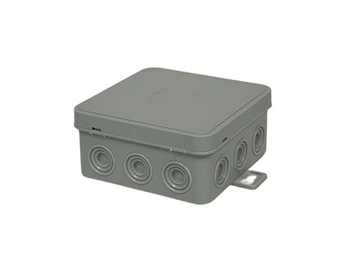 Kabeldoos IP54 grijs vierkant 85x85x41mm