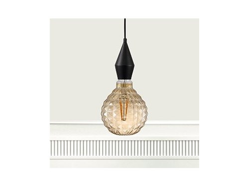 Nordlux LED Globe G125 E27 2-15W 2200K AVRA goud vierkant