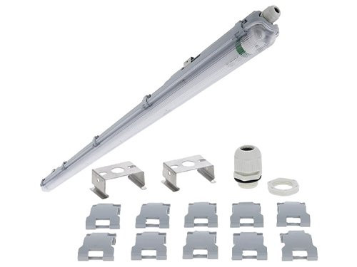 Foto van SWD armatuur 1x 120cm voor LED tube IP65 LEEG SWD armatuur 1x 120cm voor LED tube IP65 LEEG