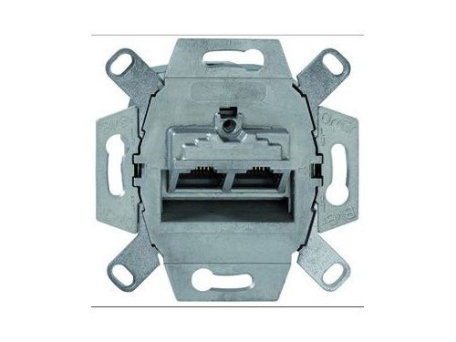 Foto van PEHA inbouw unit UTP CAT6 RJ45 dubbel PEHA inbouw unit UTP CAT6 RJ45 dubbel