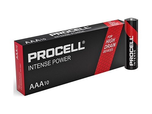 Foto van Duracell Procell Intense batterij AAA doos(10) Duracell Procell Intense batterij AAA doos(10)