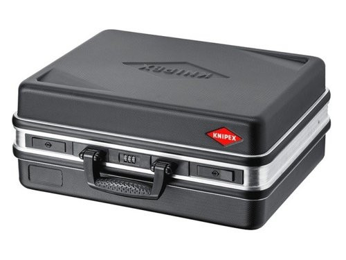 Gereedschapskoffer leeg grijs ABS KNIPEX