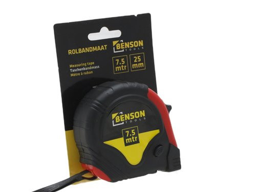 Rolmaat - Meetband rubber 7,5 meter - 25 mm