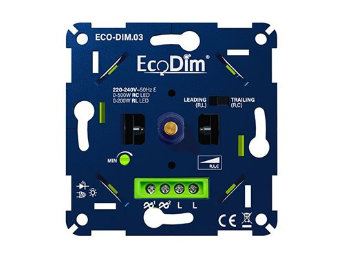 LED dimmer 0-500W EcoDim universeel