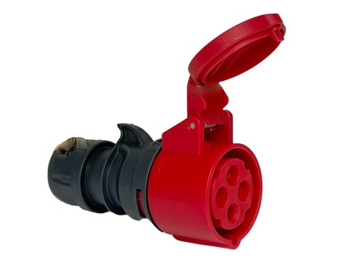 CEE 4P/16A/400V contra rood