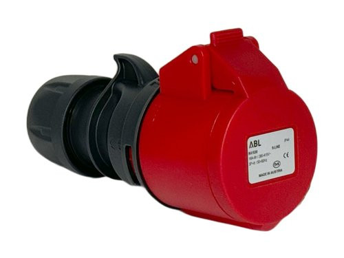 CEE 4P/16A/400V contra rood