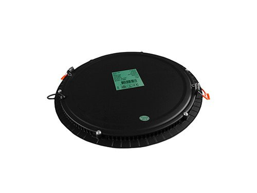 Foto van LED panel downlight 24W 4000K incl. driver zwart LED panel downlight 24W 4000K incl. driver zwart
