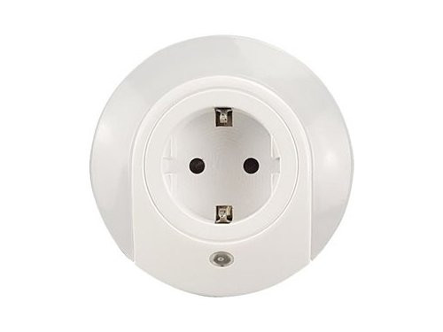 LED nachtlamp met sensor en stopcontact 0,42W 3000K