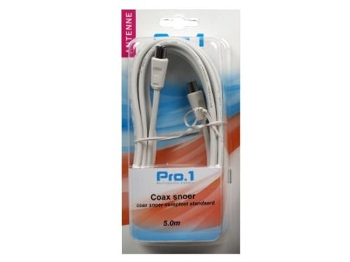 Coax snoer compleet standaard 5m